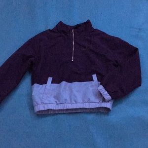 Kids wind breaker maroon and pink